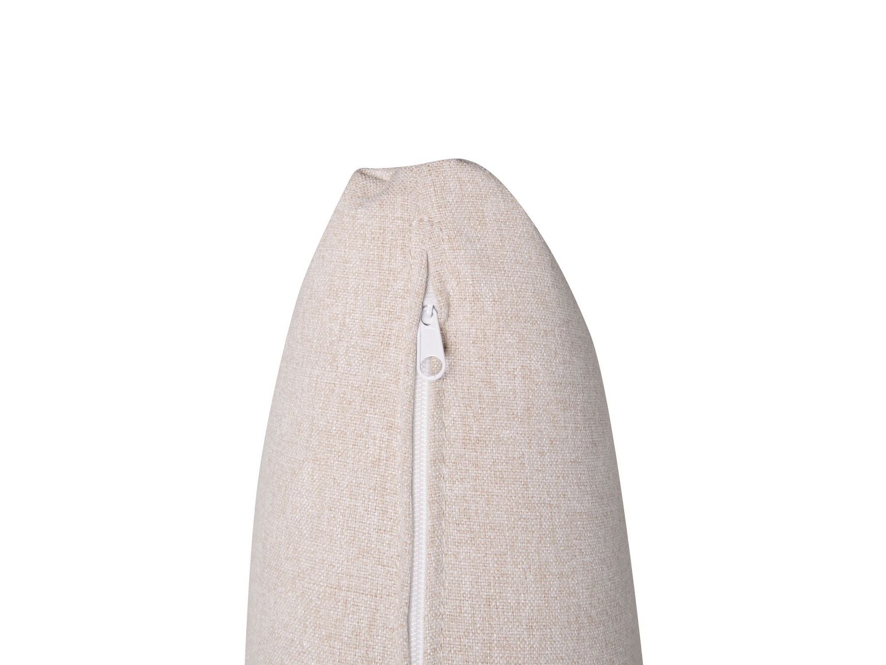 Right Hand Fabric Corner Sofa Beige TOMRA