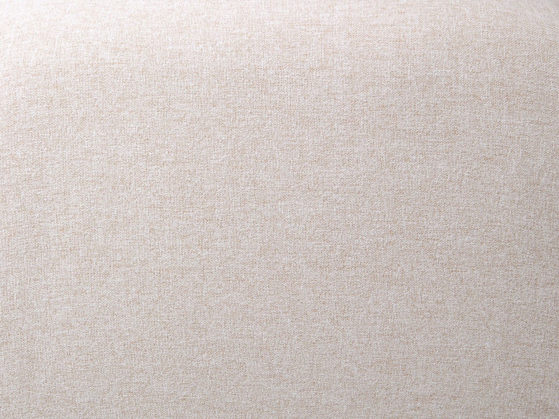 Right Hand Fabric Corner Sofa Beige TOMRA