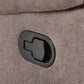Corner Fabric Manual Recliner Sofa Beige ROKKE