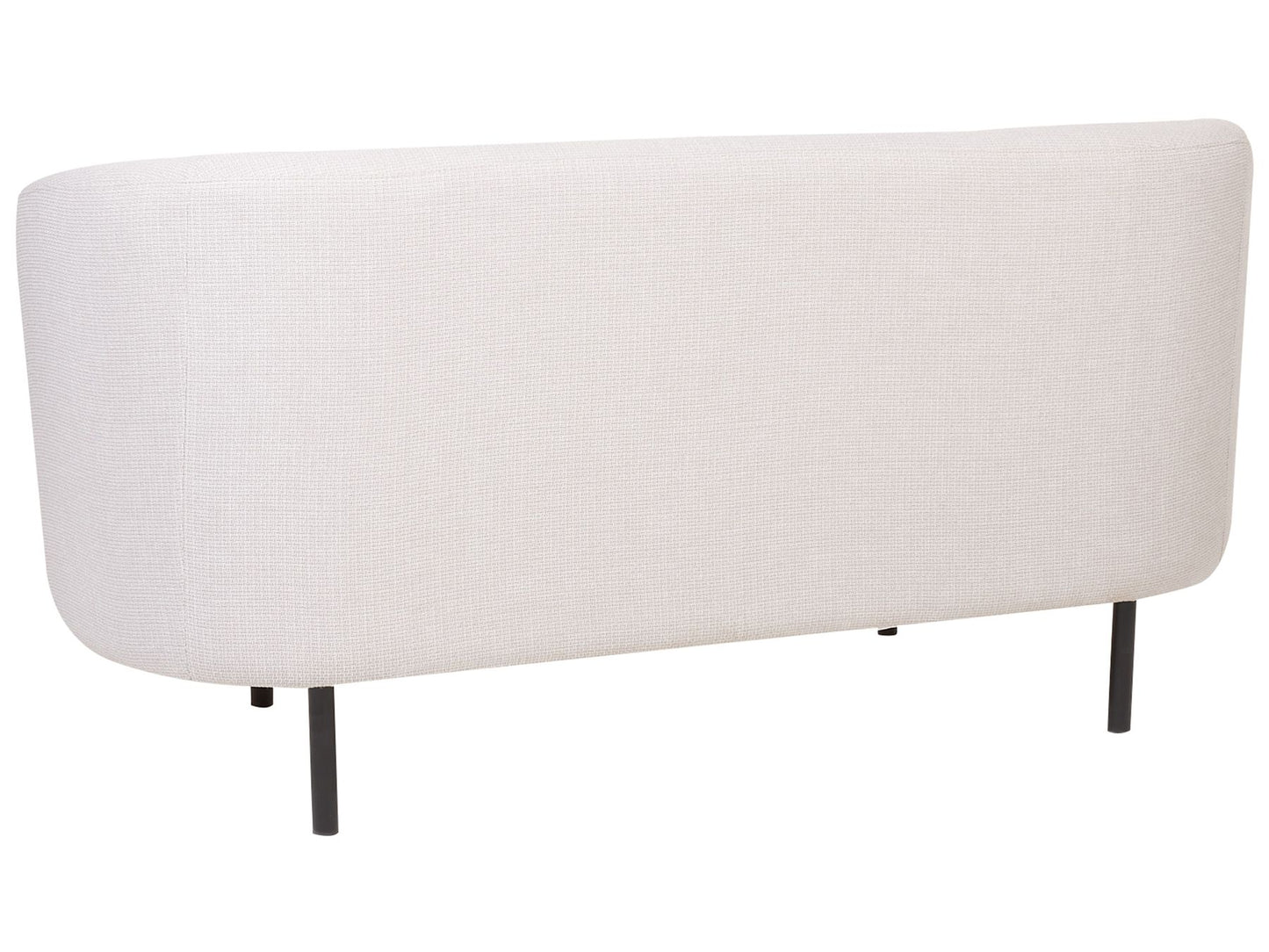 2 Seater Fabric Sofa Beige LOEN