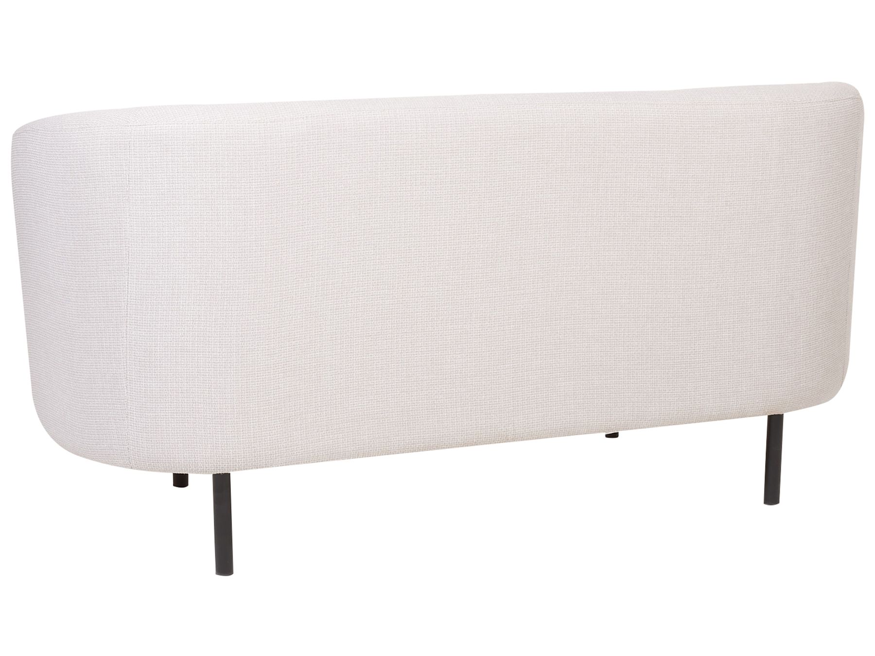 2 Seater Fabric Sofa Beige LOEN