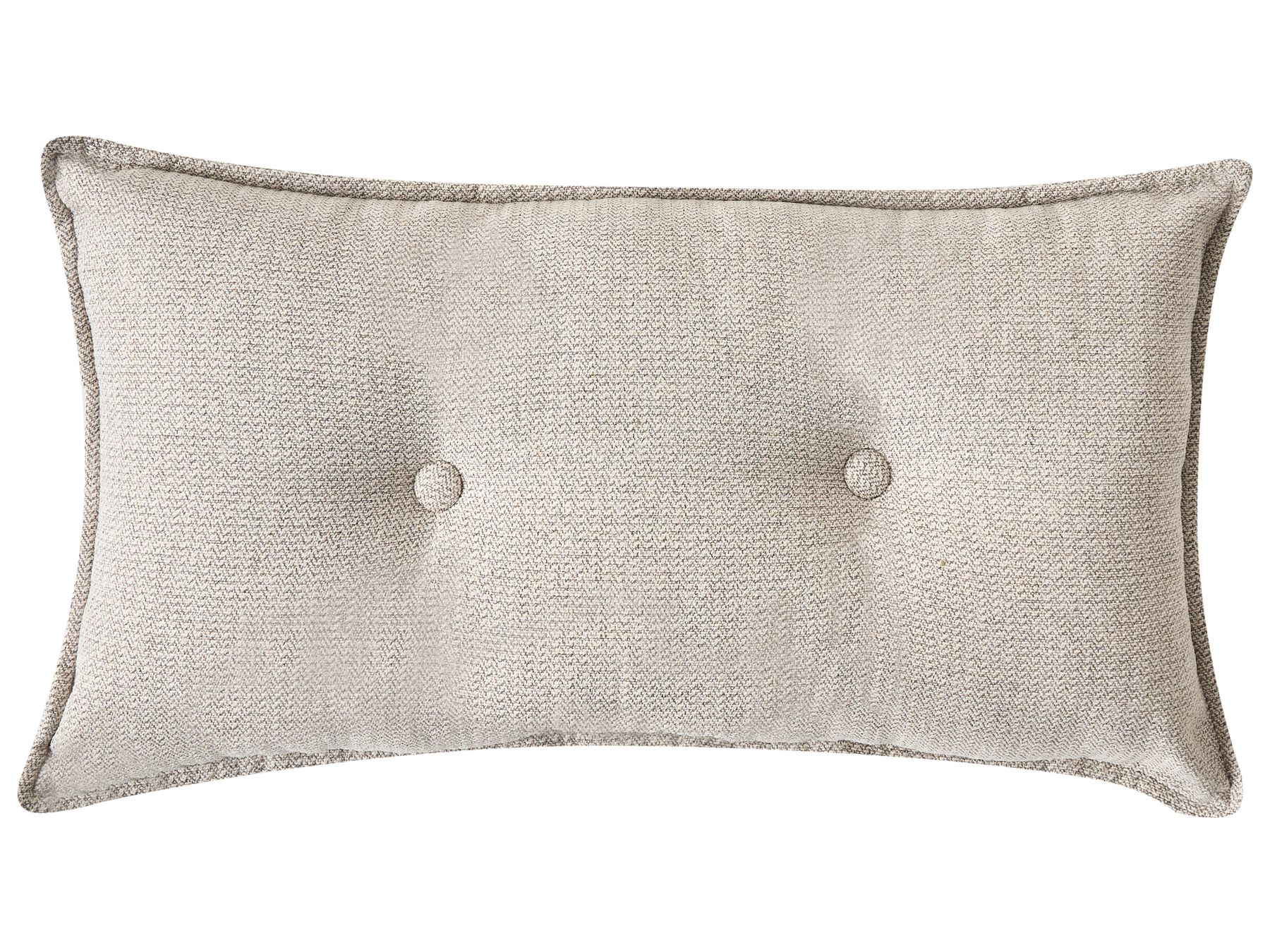 Left Hand Fabric Corner Sofa Light Beige DOLVA
