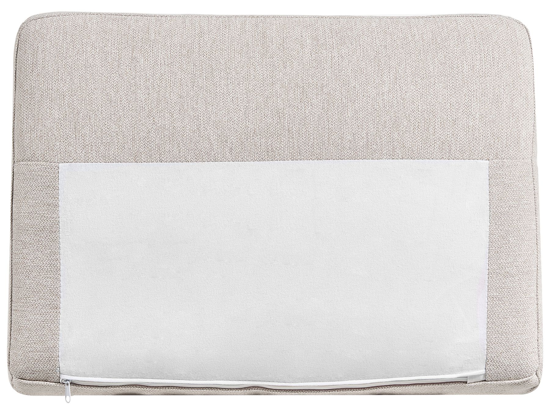 Left Hand 4 Seater Fabric Corner Sofa Beige BREDA
