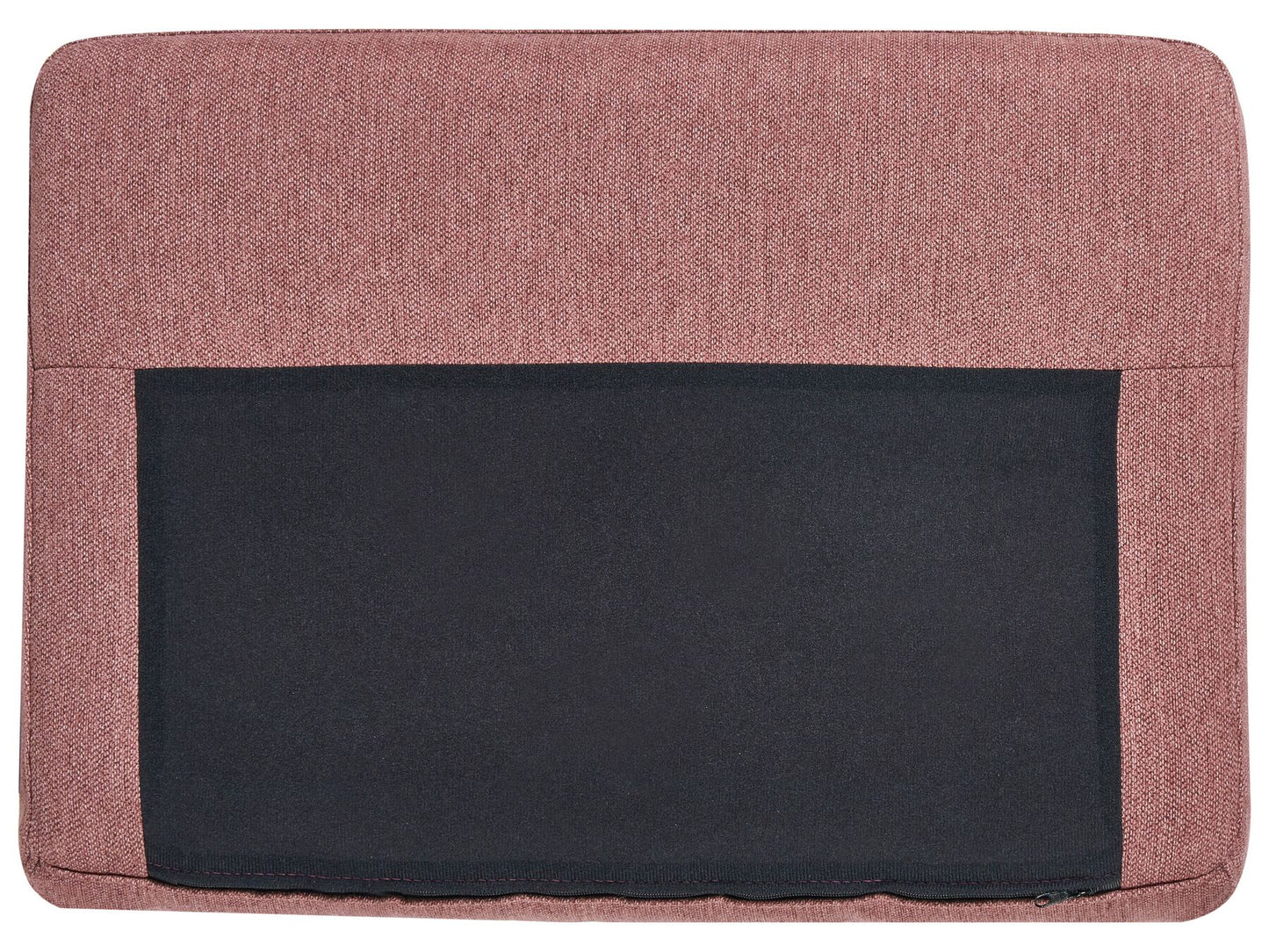 Left Hand 4 Seater Fabric Corner Sofa Pink BREDA