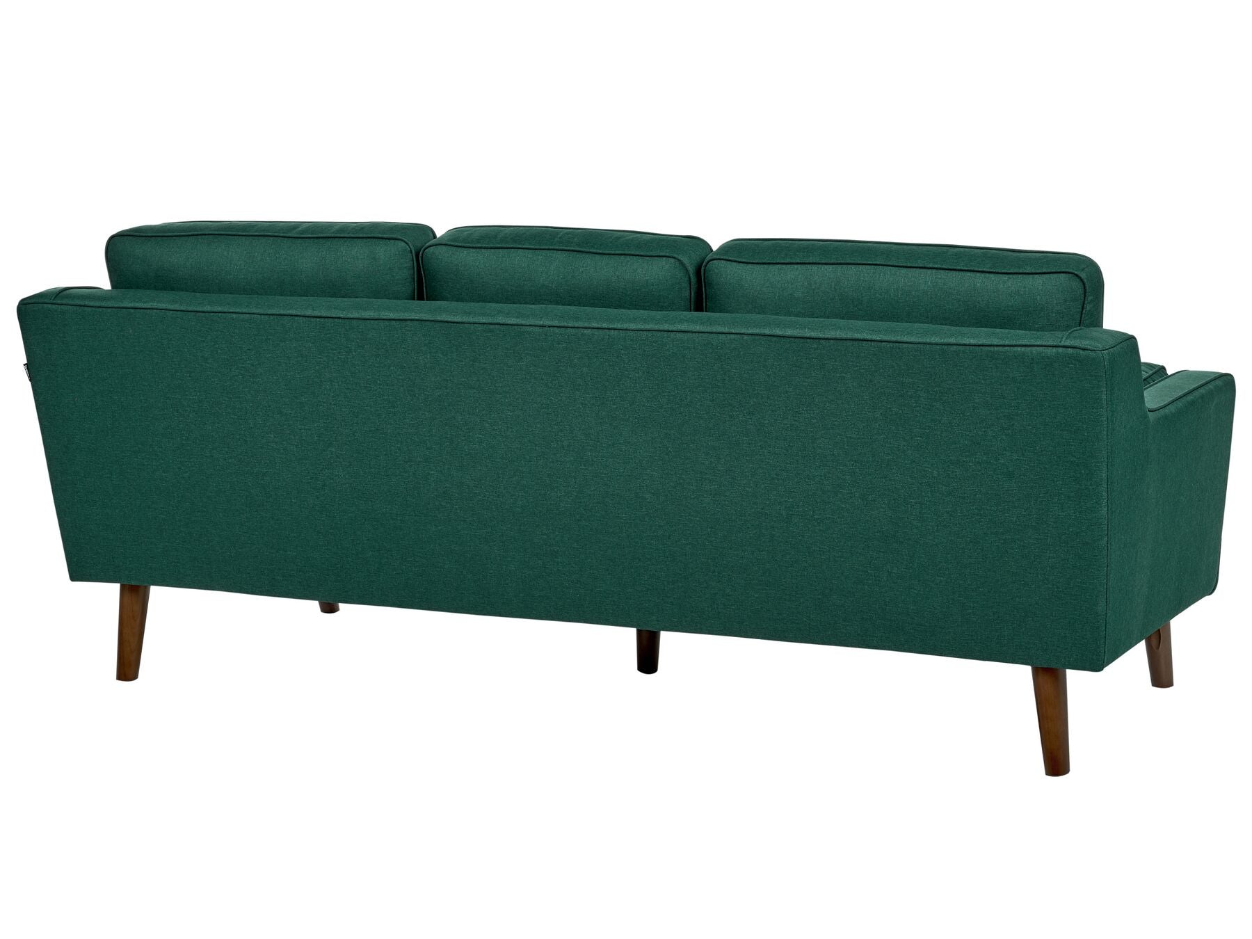 3 Seater Fabric Sofa Dark Green LOKKA