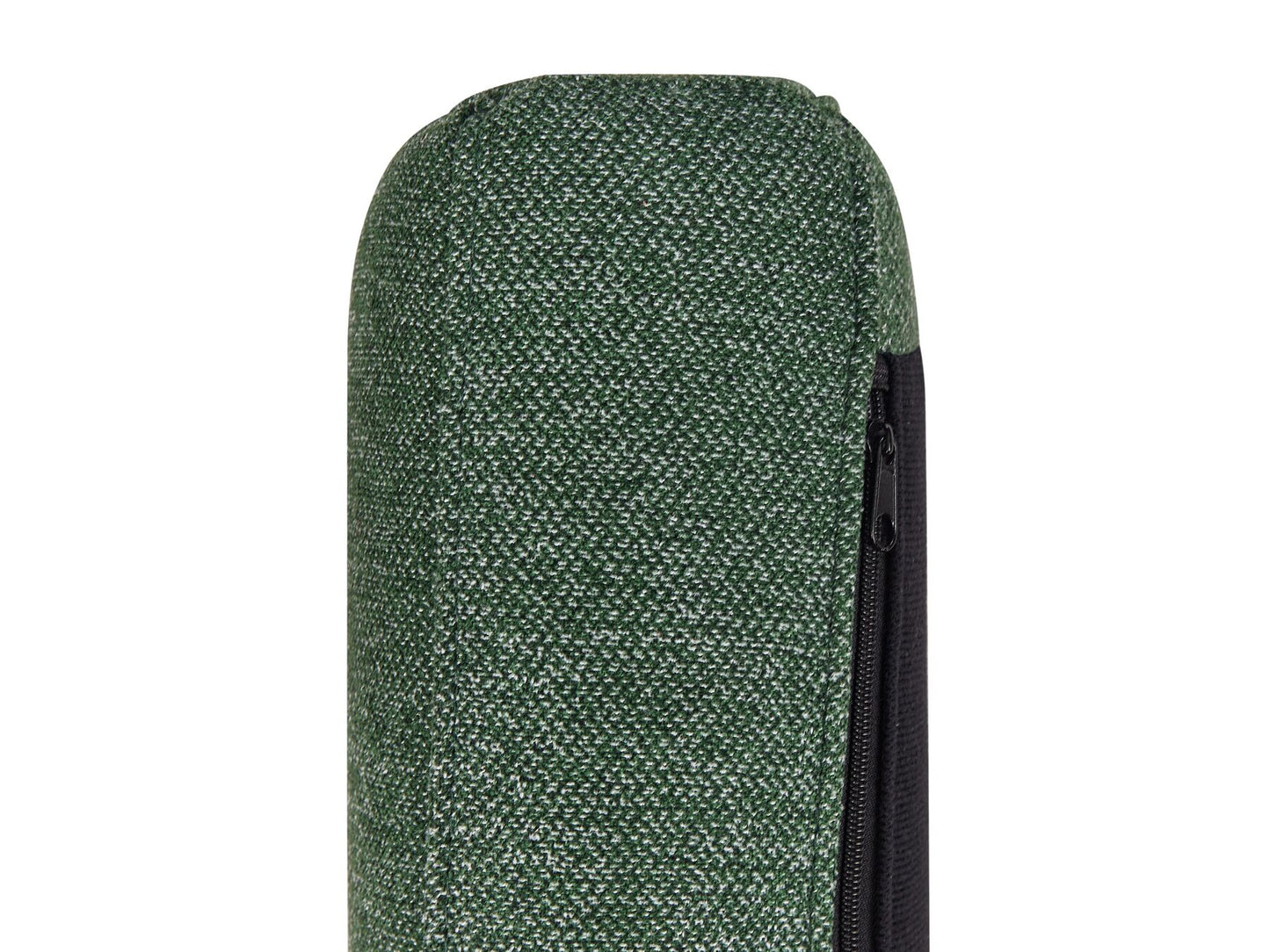 Left Hand 2 Seater Fabric Corner Sofa Dark Green BREDA
