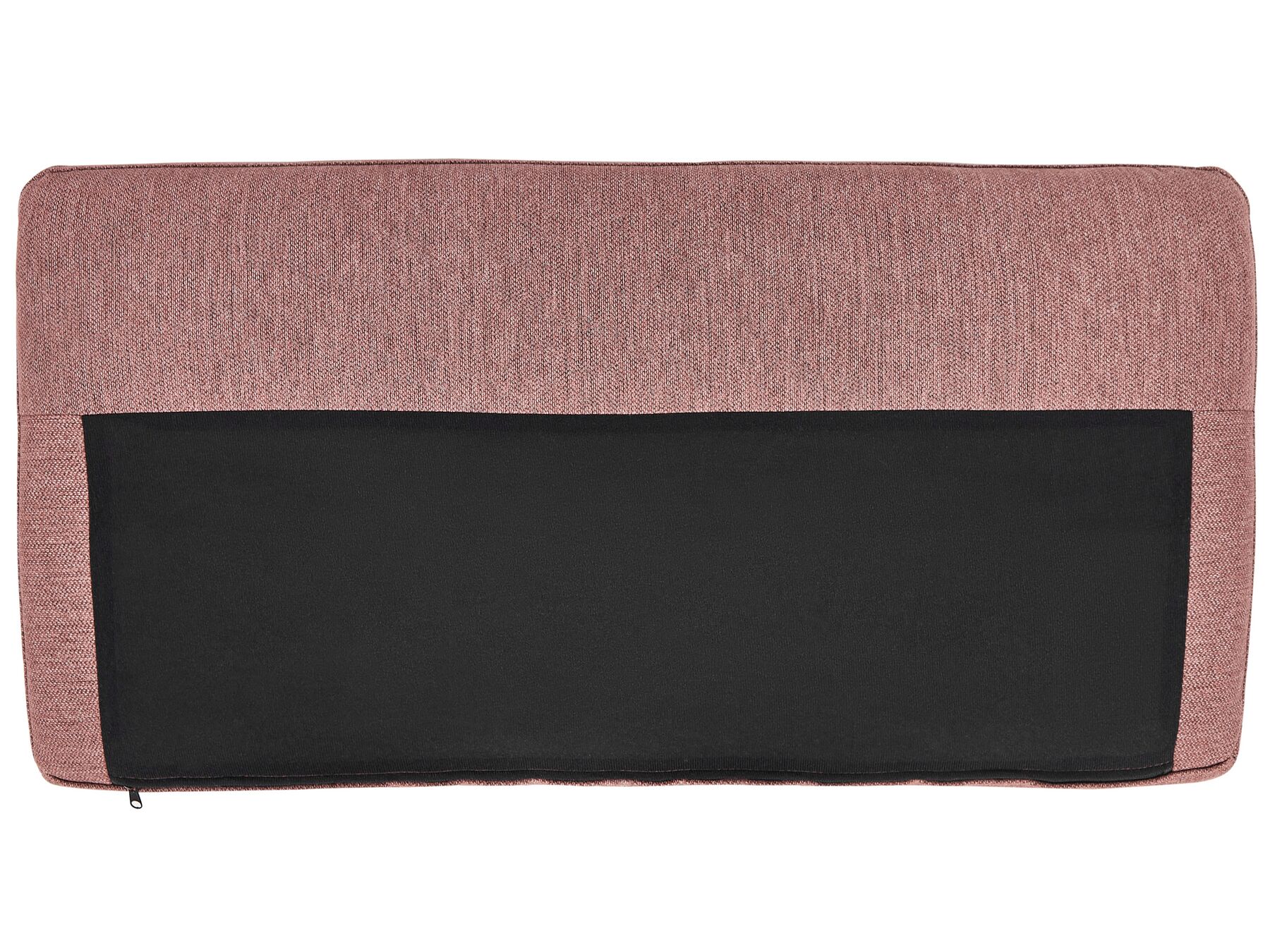 Left Hand 2 Seater Fabric Corner Sofa Pink BREDA