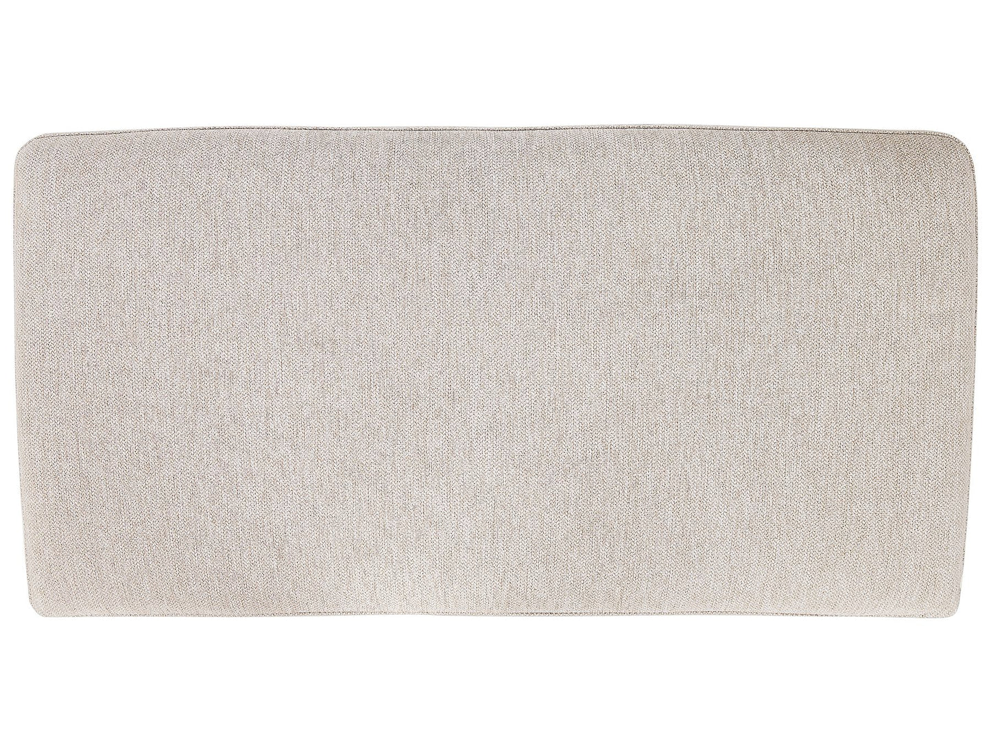 Left Hand 2 Seater Fabric Corner Sofa Beige BREDA