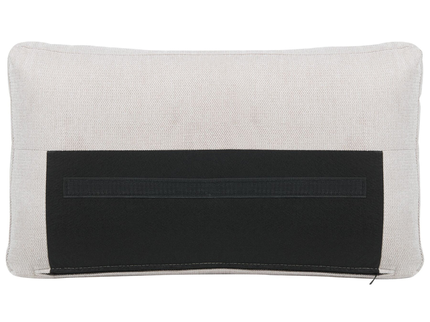 2 Seater Fabric Sofa Beige NURMO
