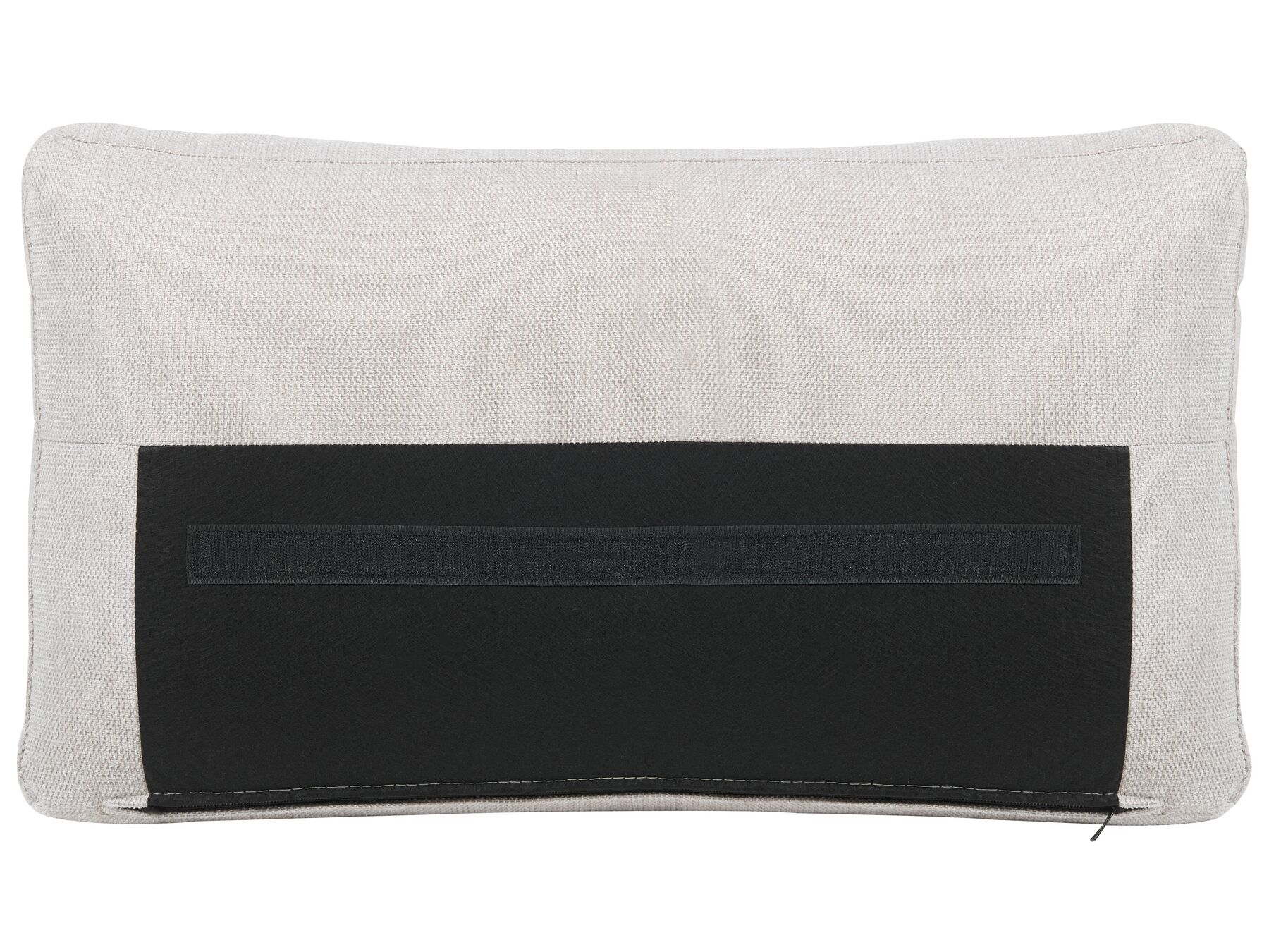 2 Seater Fabric Sofa Beige NURMO