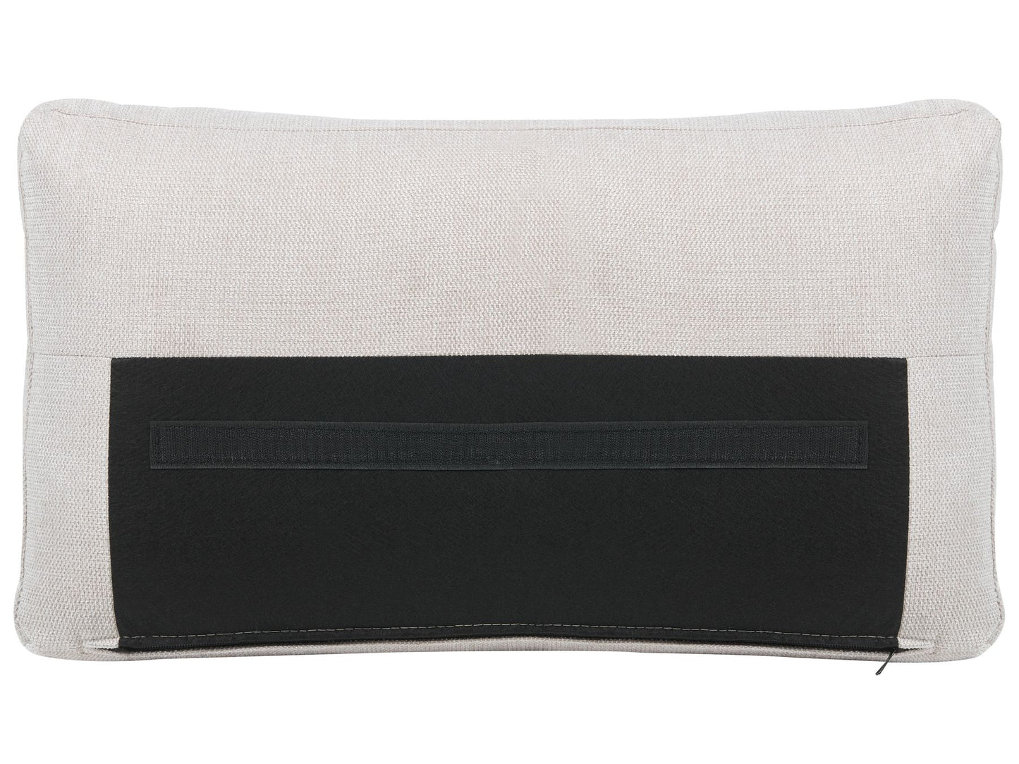 3 Seater Fabric Sofa Beige NURMO