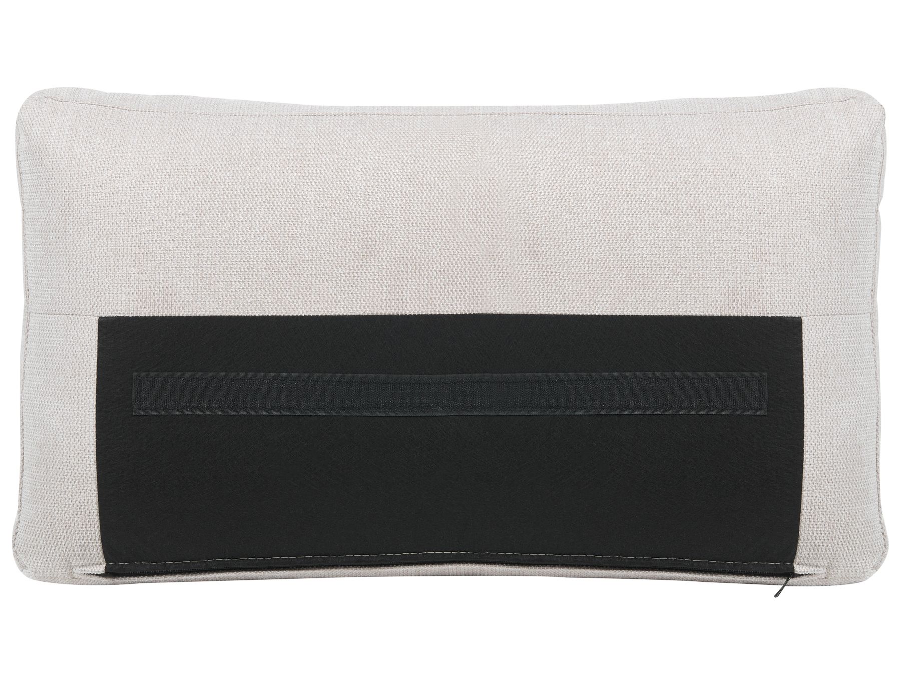 3 Seater Fabric Sofa Beige NURMO