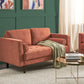 2 Seater Fabric Sofa Golden Brown NURMO