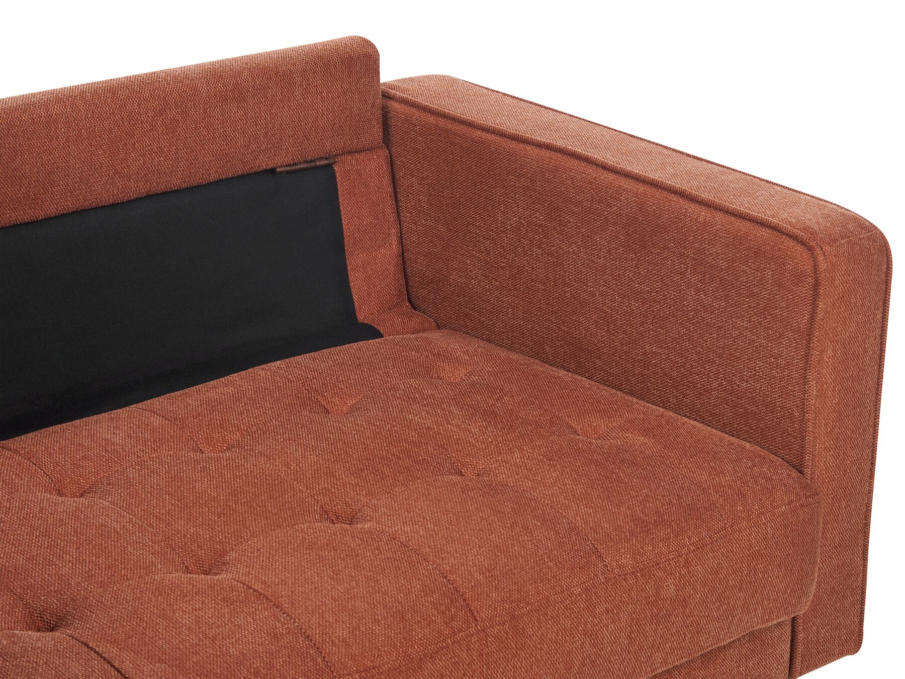 3 Seater Fabric Sofa Golden Brown NURMO