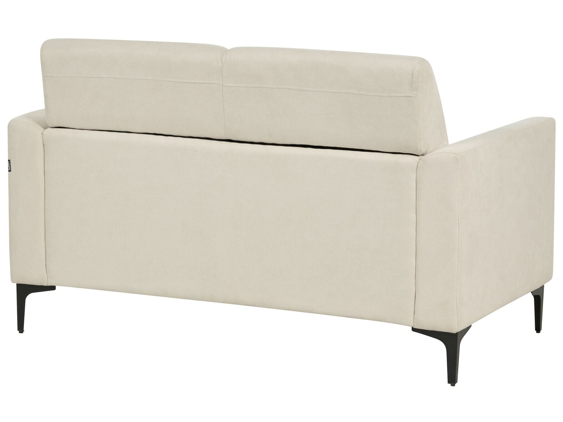 2 Seater Fabric Sofa Beige FENES