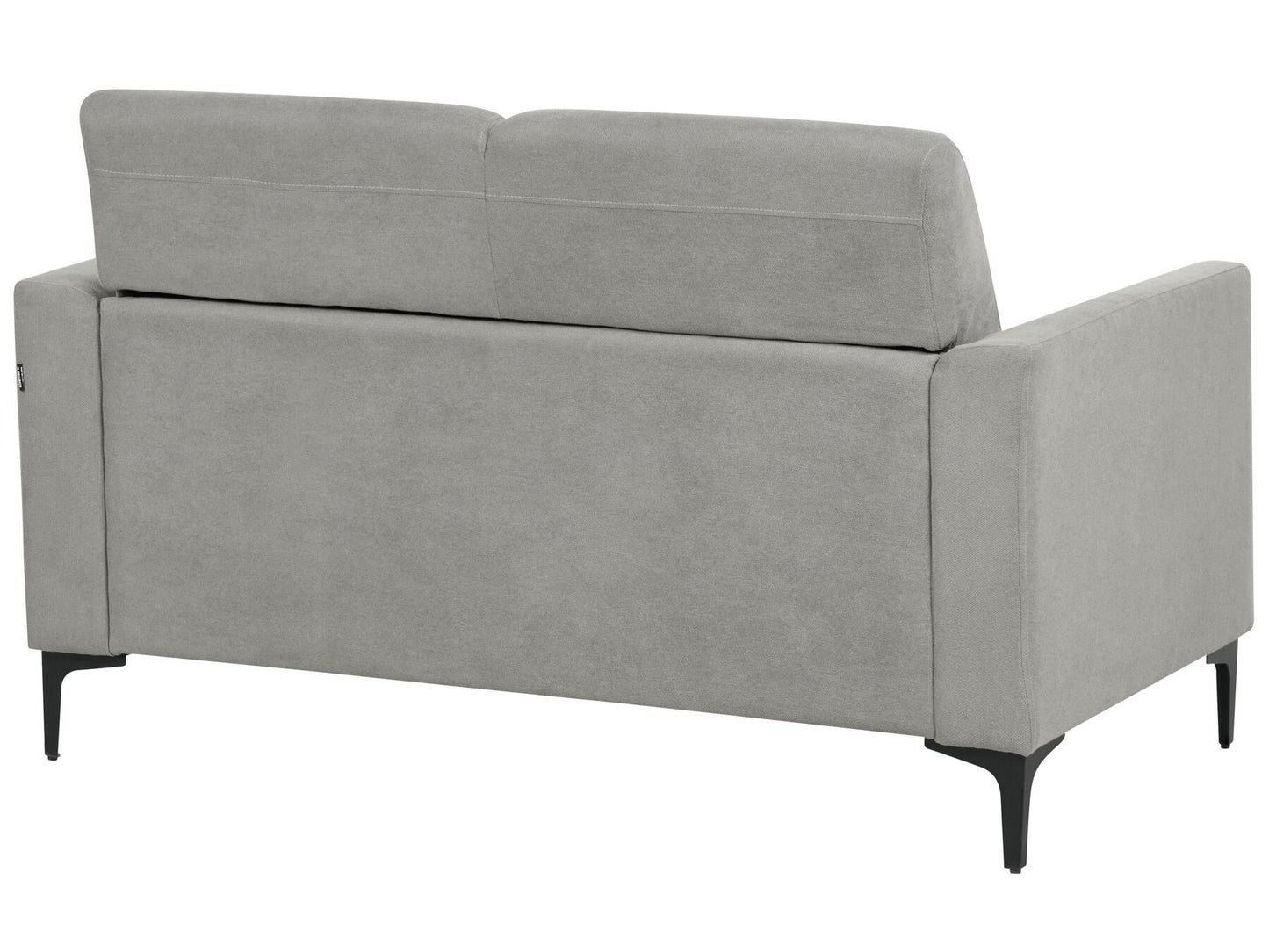 2 Seater Fabric Sofa Grey FENES