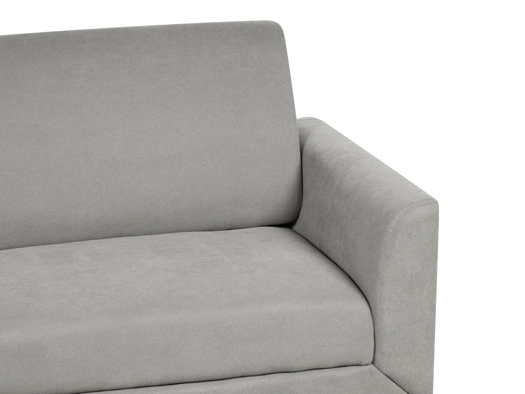 2 Seater Fabric Sofa Grey FENES