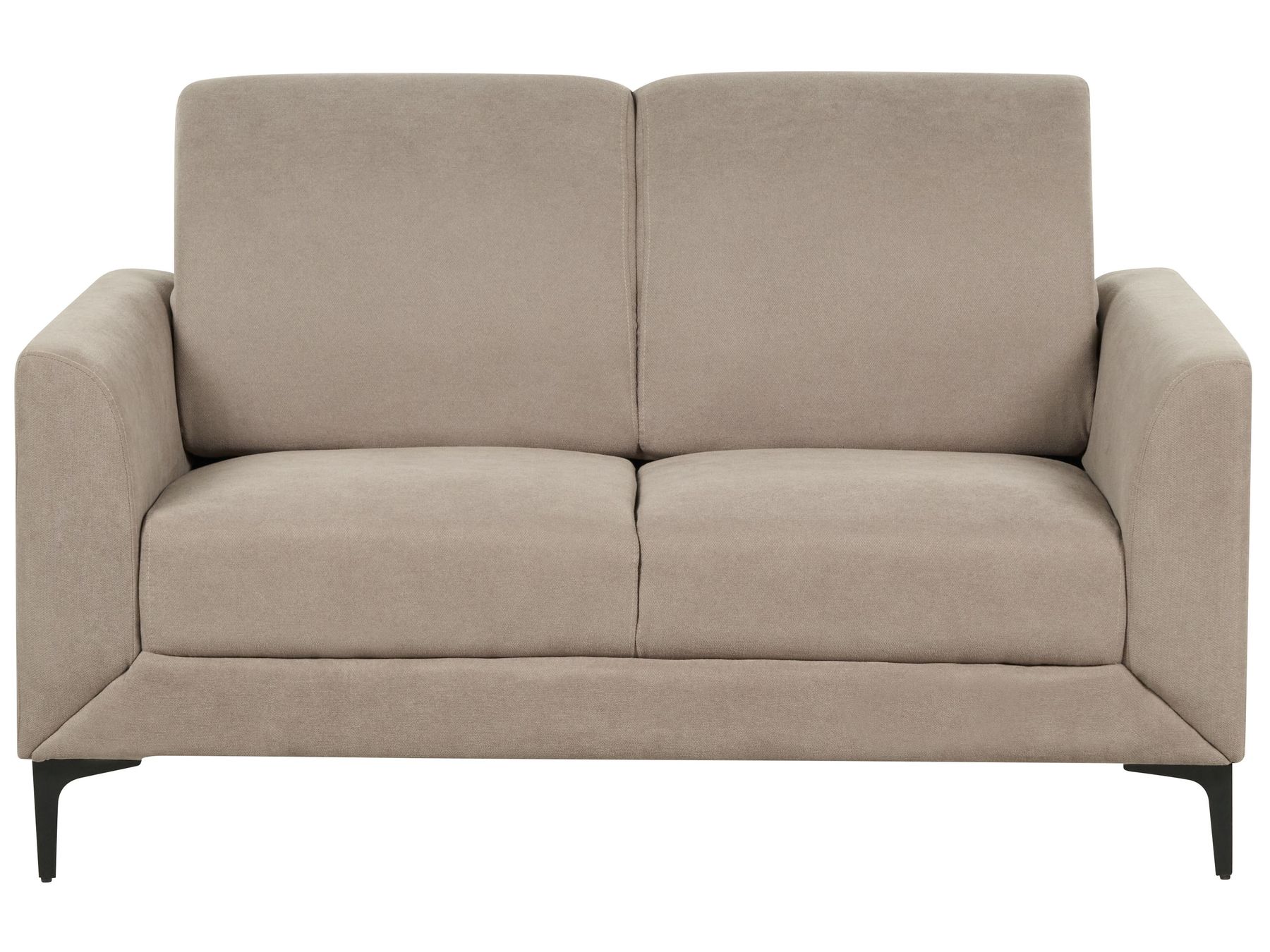 2 Seater Fabric Sofa Taupe FENES