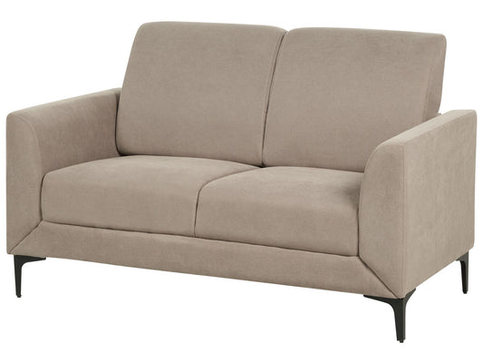2 Seater Fabric Sofa Taupe FENES