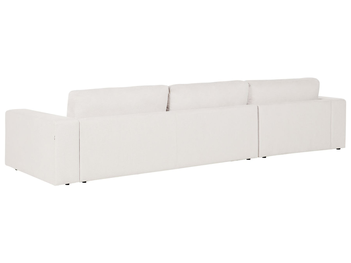 Right Hand 4 Seater Corner Sofa White LOFOTEN