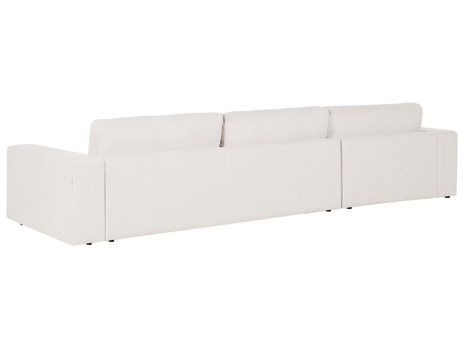 Right Hand 4 Seater Corner Sofa White LOFOTEN