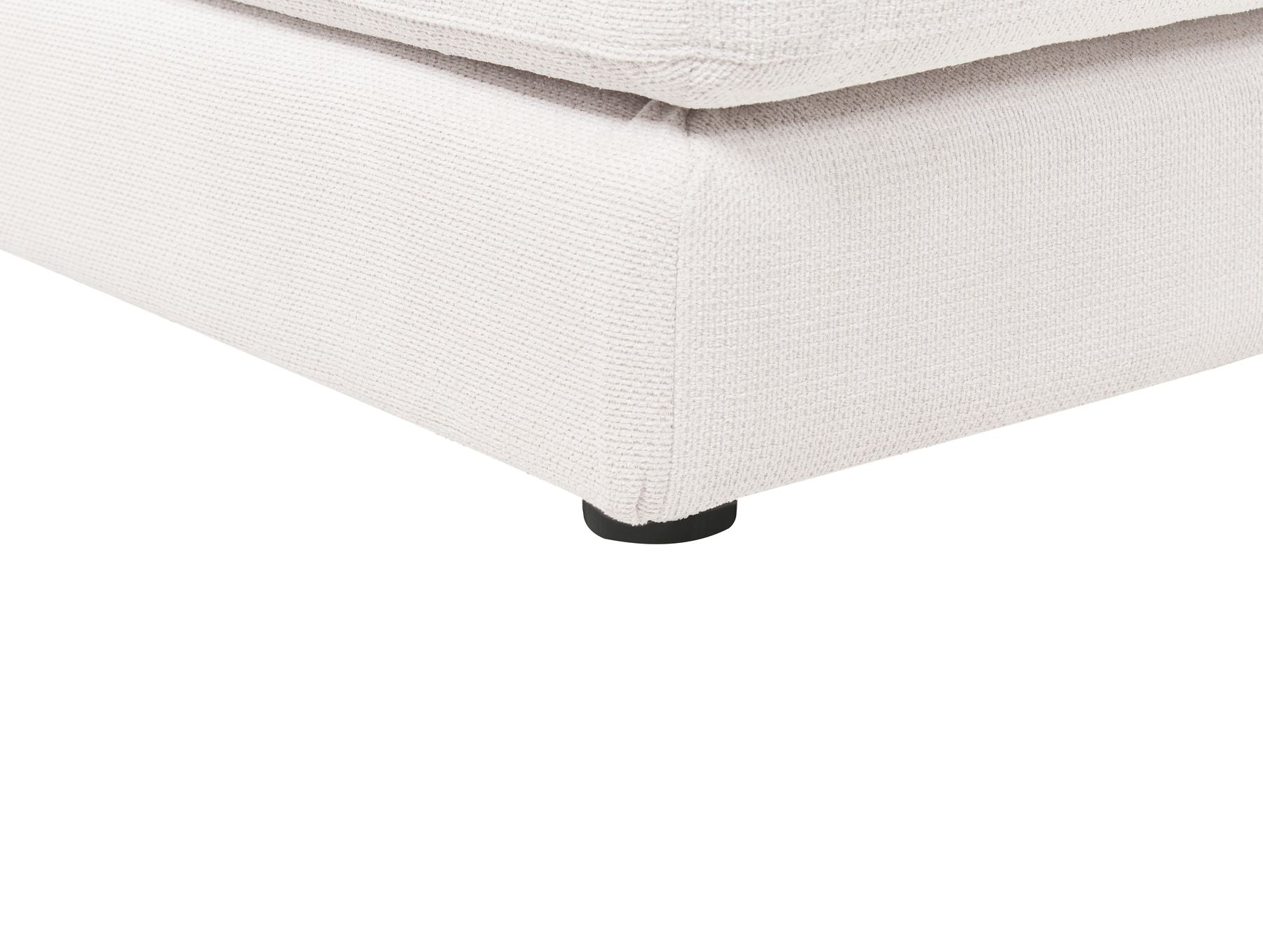 Right Hand 4 Seater Corner Sofa White LOFOTEN