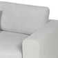 Right Hand 4 Seater Corner Sofa Light Grey LOFOTEN