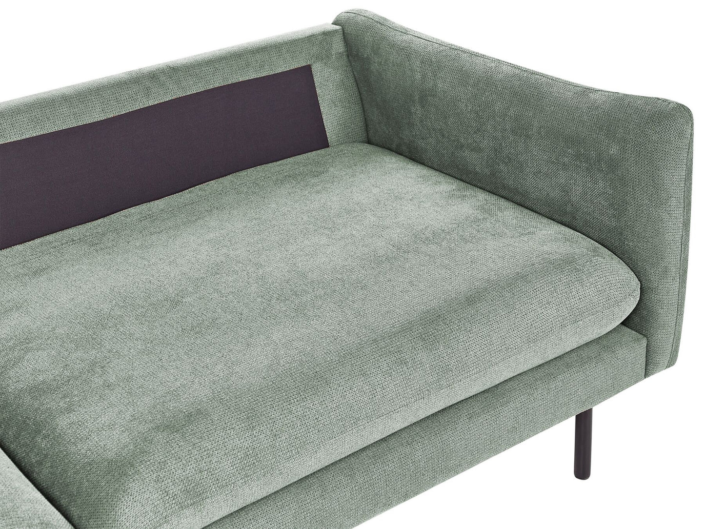 Fabric Corner Sofa Right Hand Green VINTERBRO