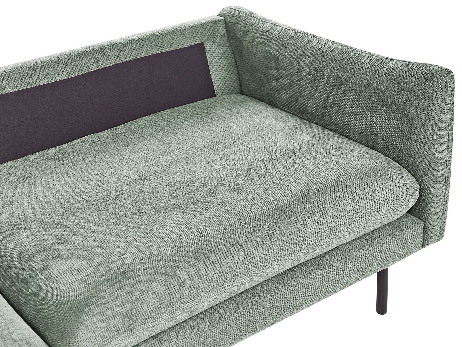 Fabric Corner Sofa Right Hand Green VINTERBRO