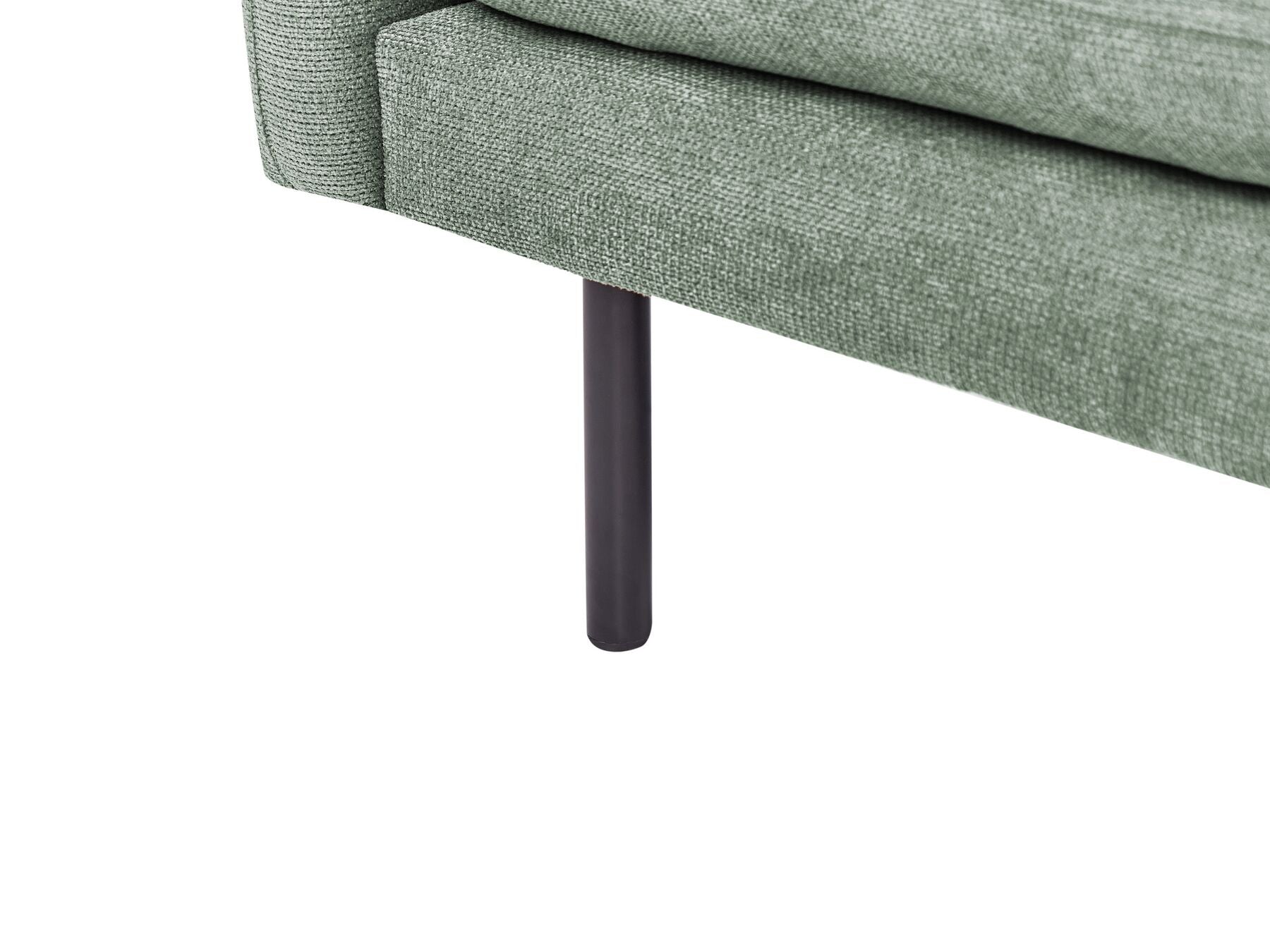 Fabric Corner Sofa Right Hand Green VINTERBRO