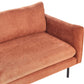 Fabric Corner Sofa Right Hand Golden Brown VINTERBRO
