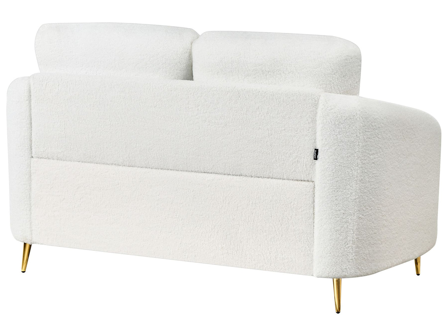 2 Seater Boucle Sofa White TROSA