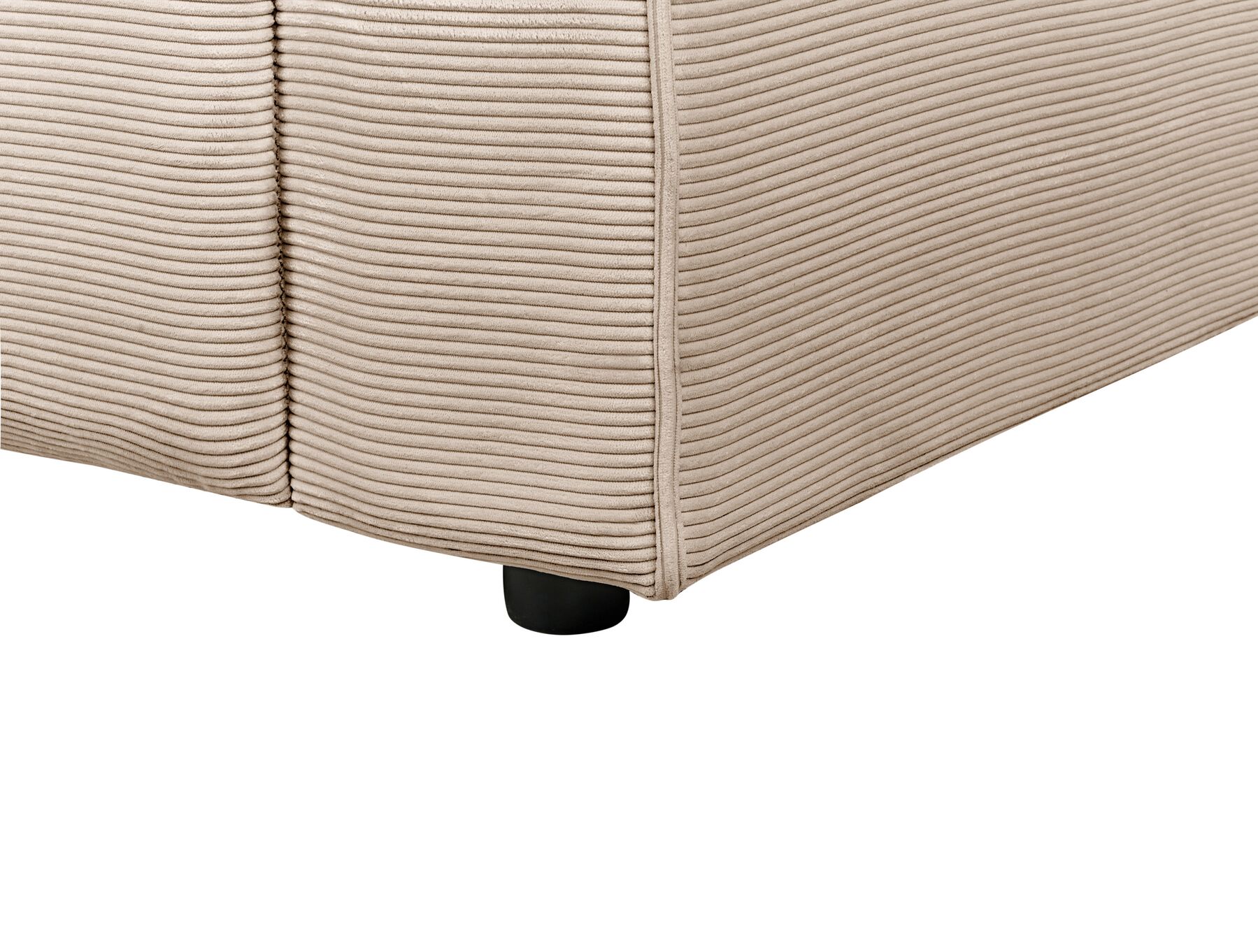 2 Seater Corduroy Electric Recliner Sofa with USB Port Sand Beige ULVEN