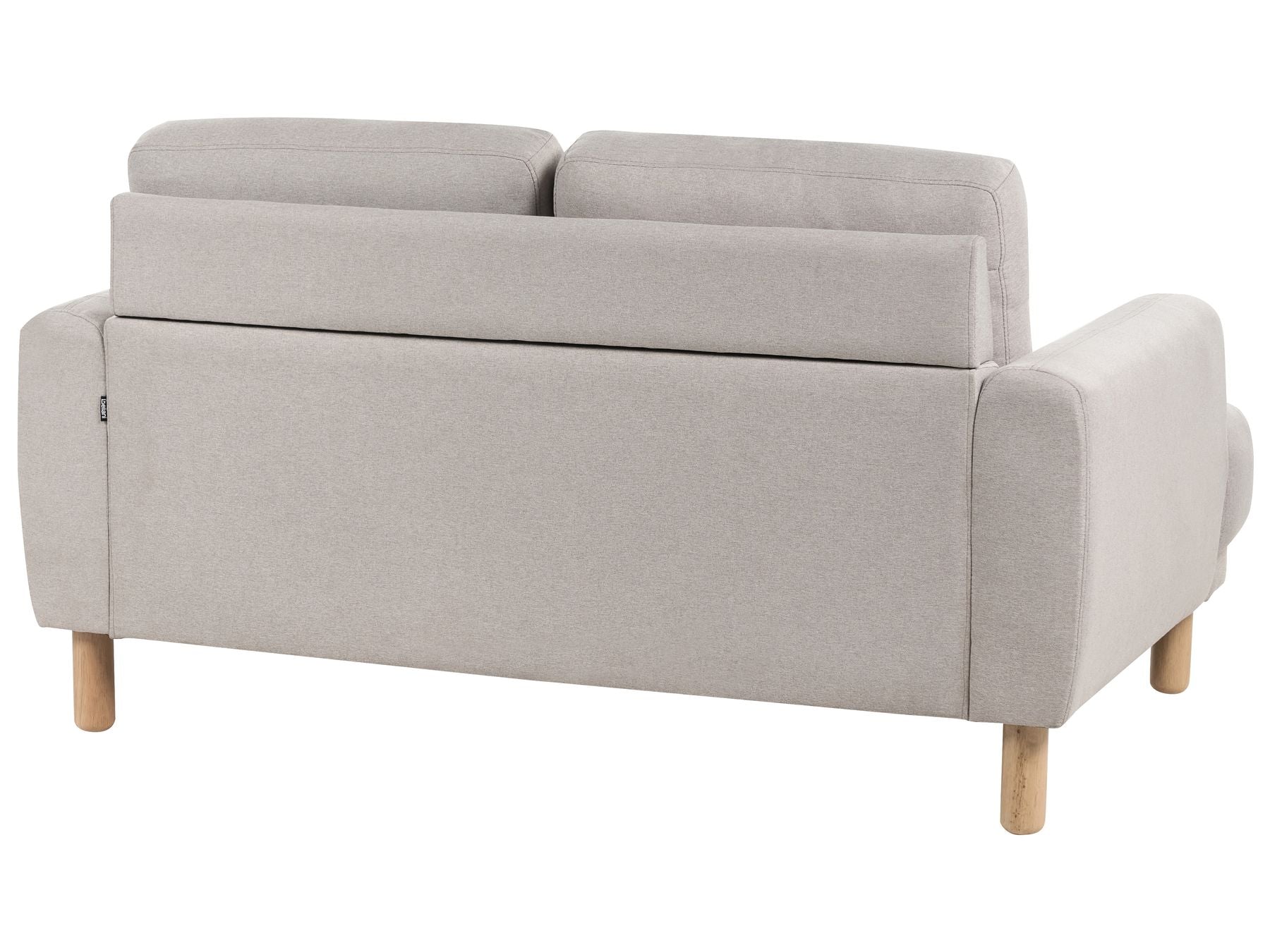 2 Seater Fabric Sofa Taupe TUVE