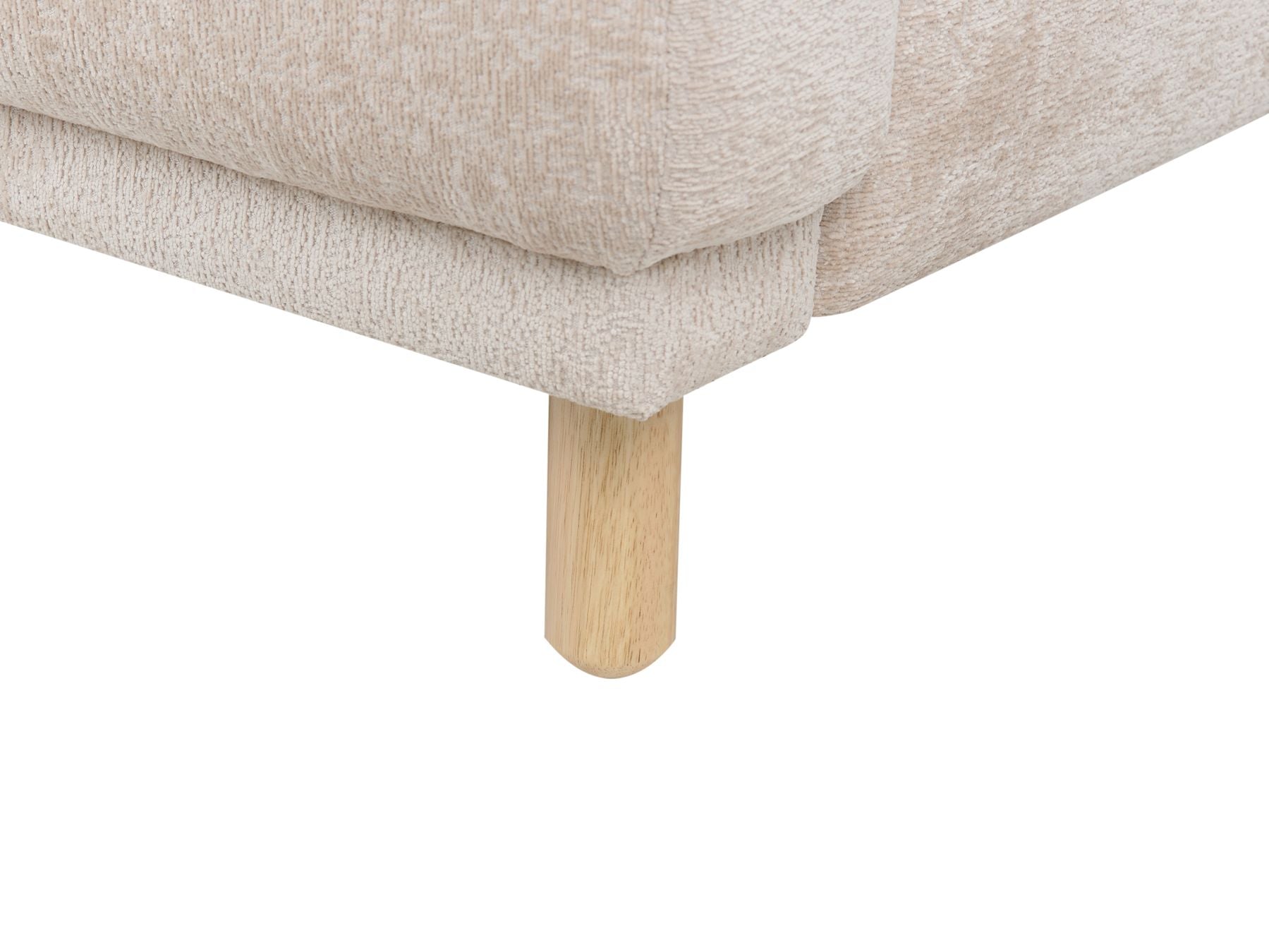 2 Seater Boucle Sofa Beige TUVE
