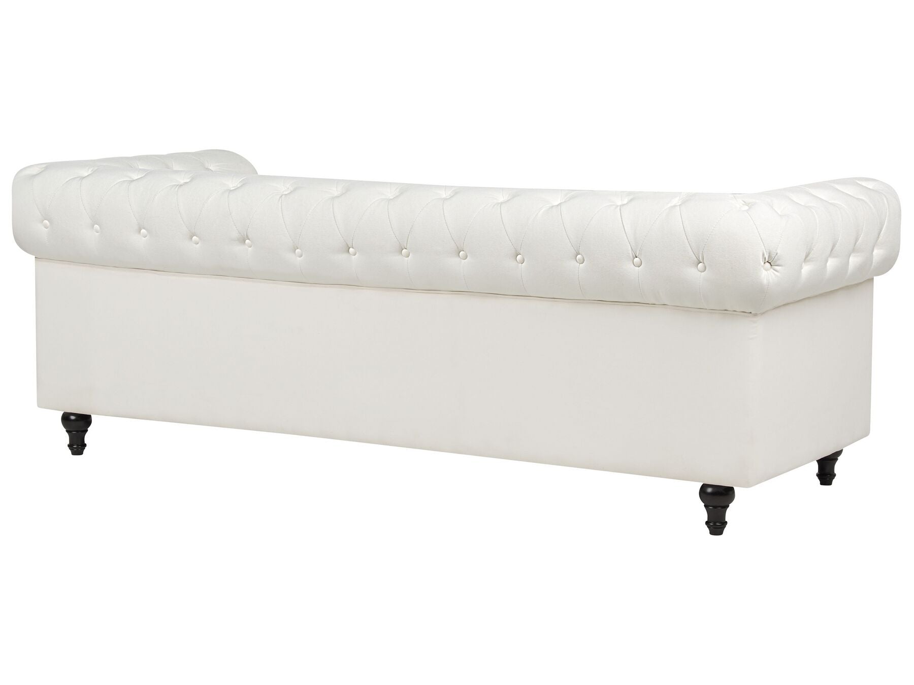 3 Seater Fabric Sofa Off-White CHESTERFIELD