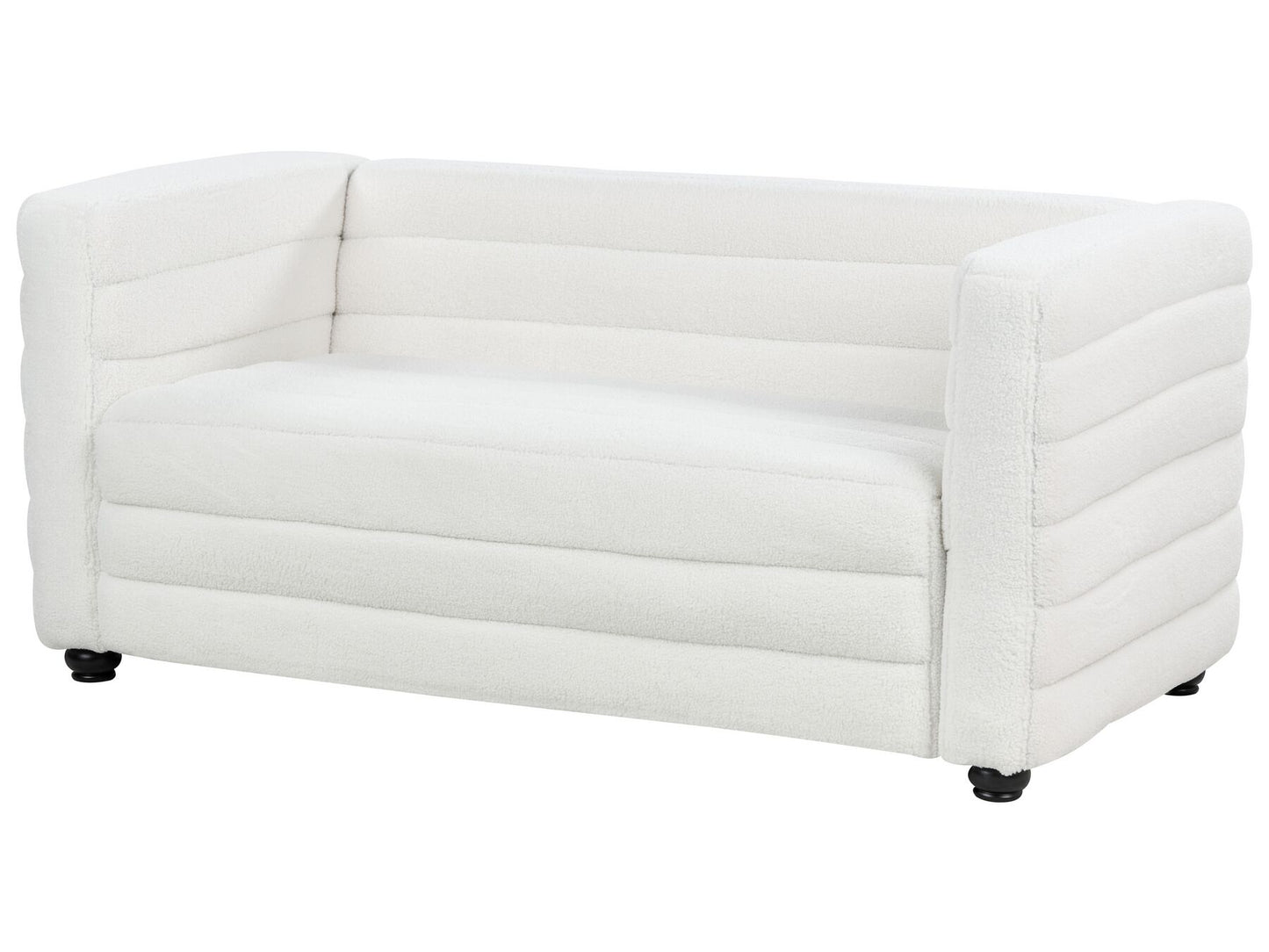 2 Seater Boucle Sofa Off-White HOFN