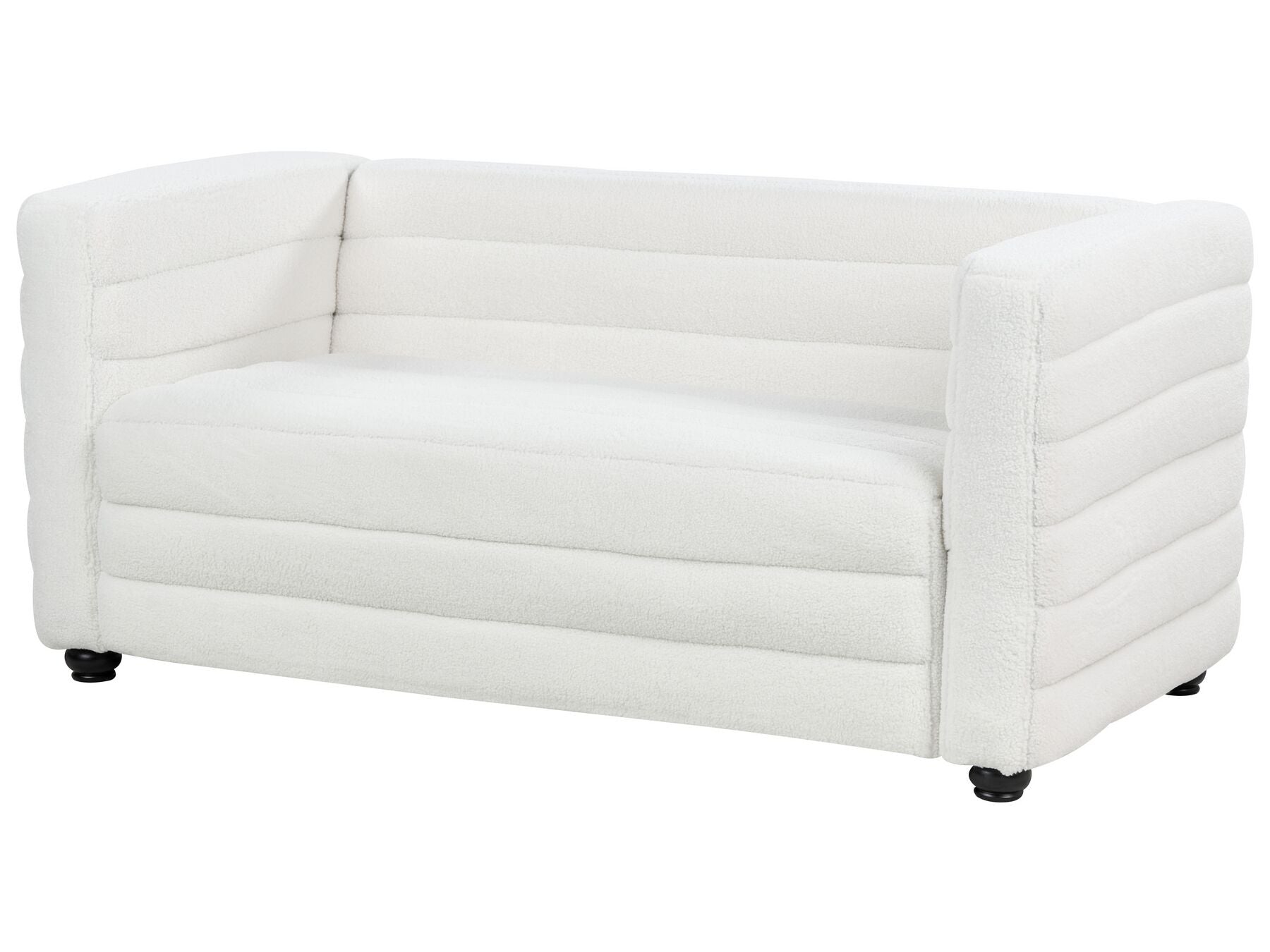 2 Seater Boucle Sofa Off-White HOFN