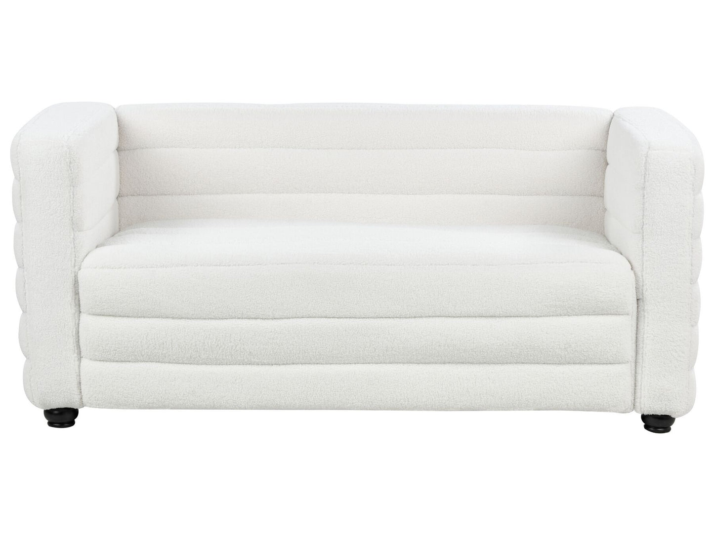 2 Seater Boucle Sofa Off-White HOFN