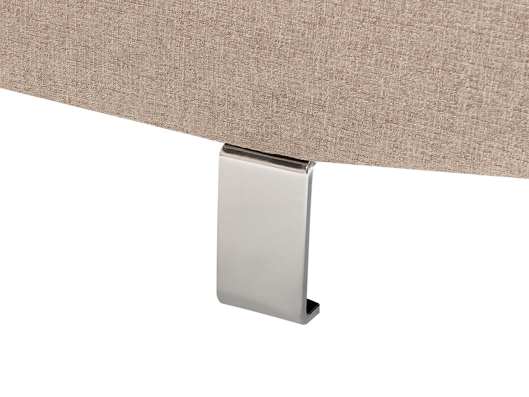 Left Hand Corner Fabric Sofa Beige NORREA