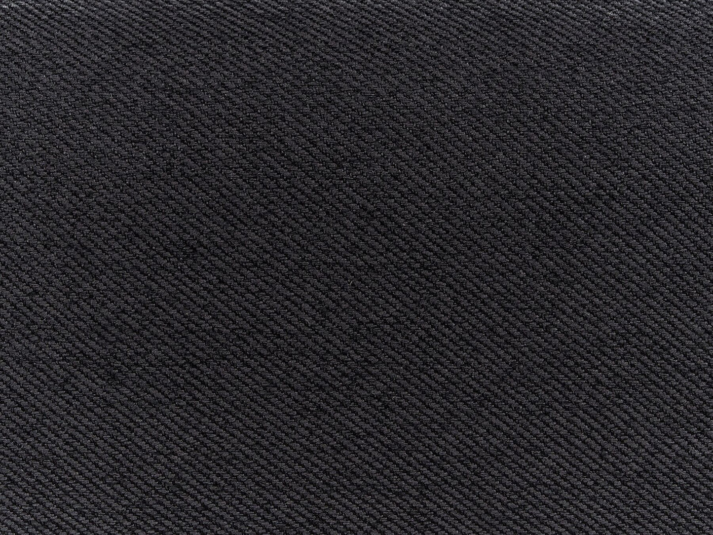 2 Seater Fabric Sofa Black LOEN