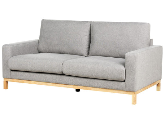 2 Seater Fabric Sofa Grey SIGGARD