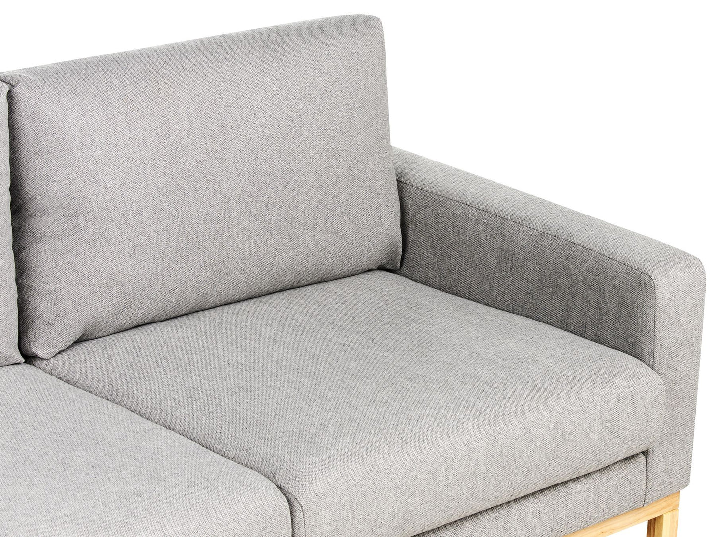 2 Seater Fabric Sofa Grey SIGGARD