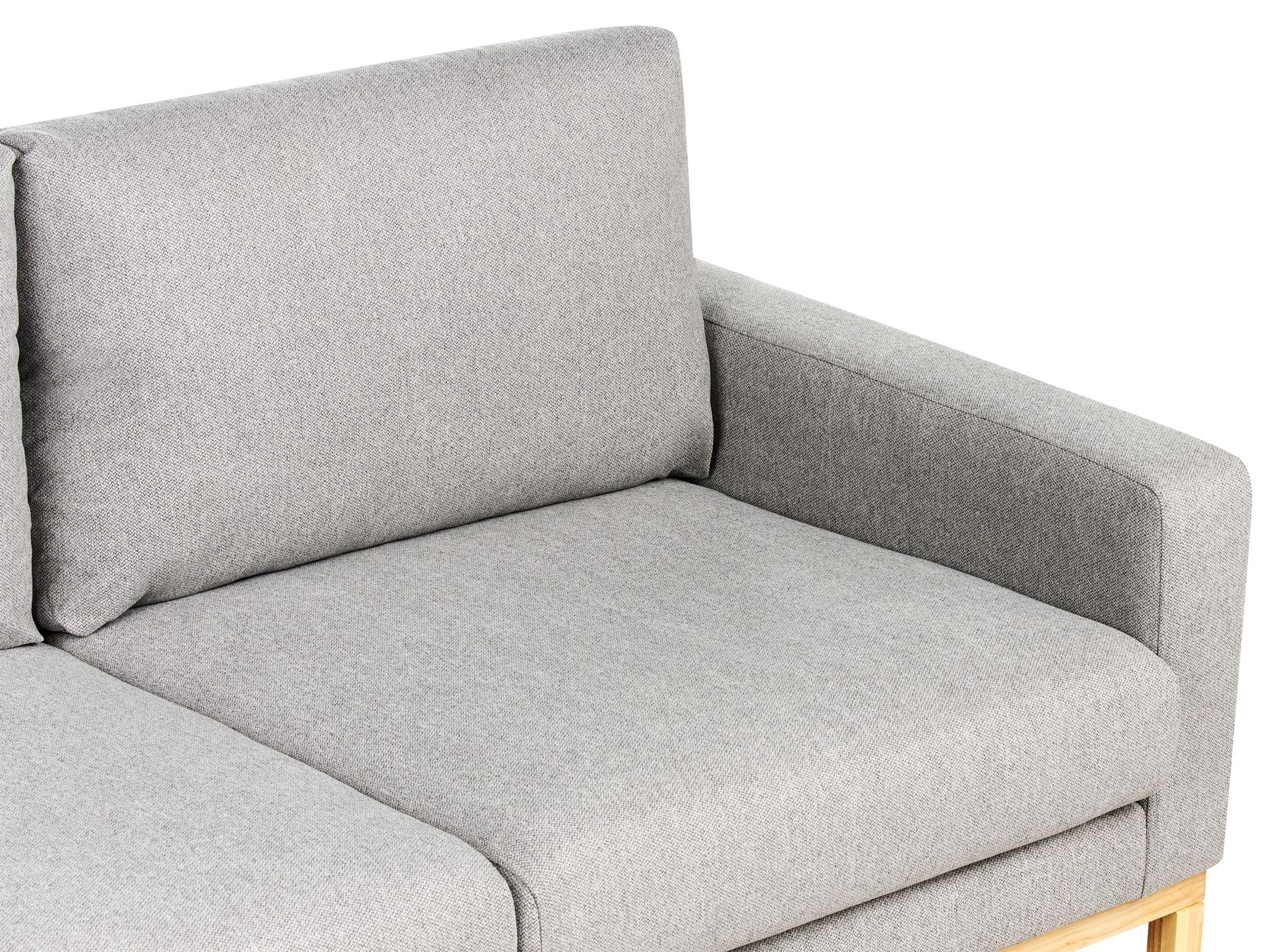 2 Seater Fabric Sofa Grey SIGGARD