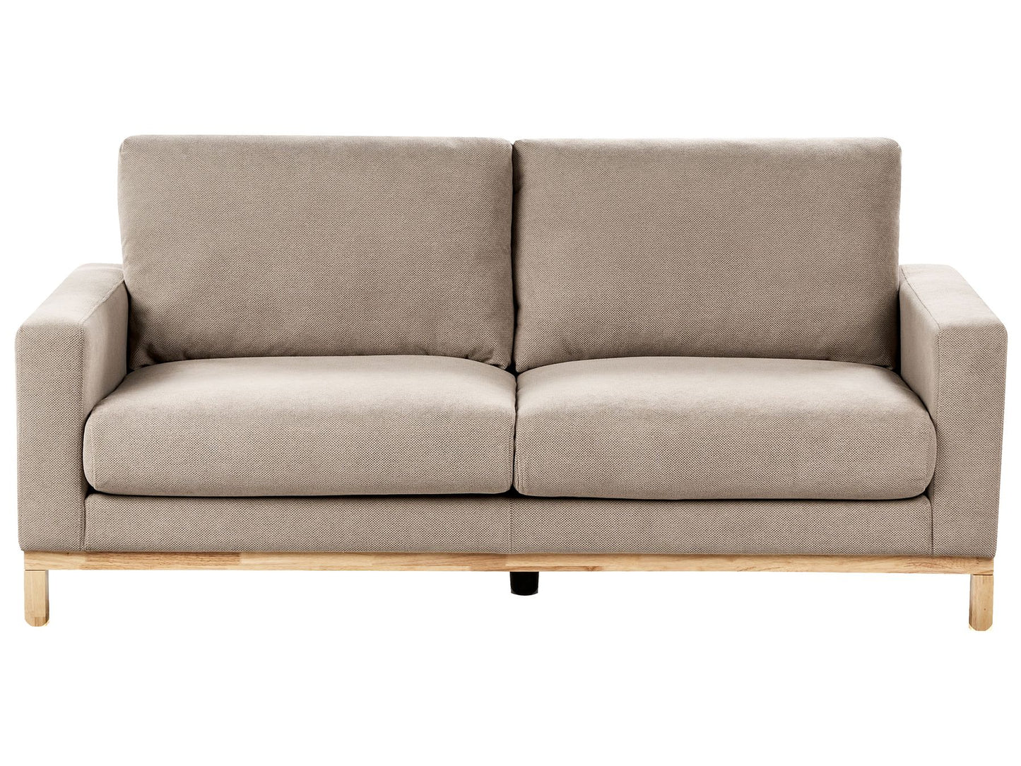 2 Seater Fabric Sofa Taupe SIGGARD