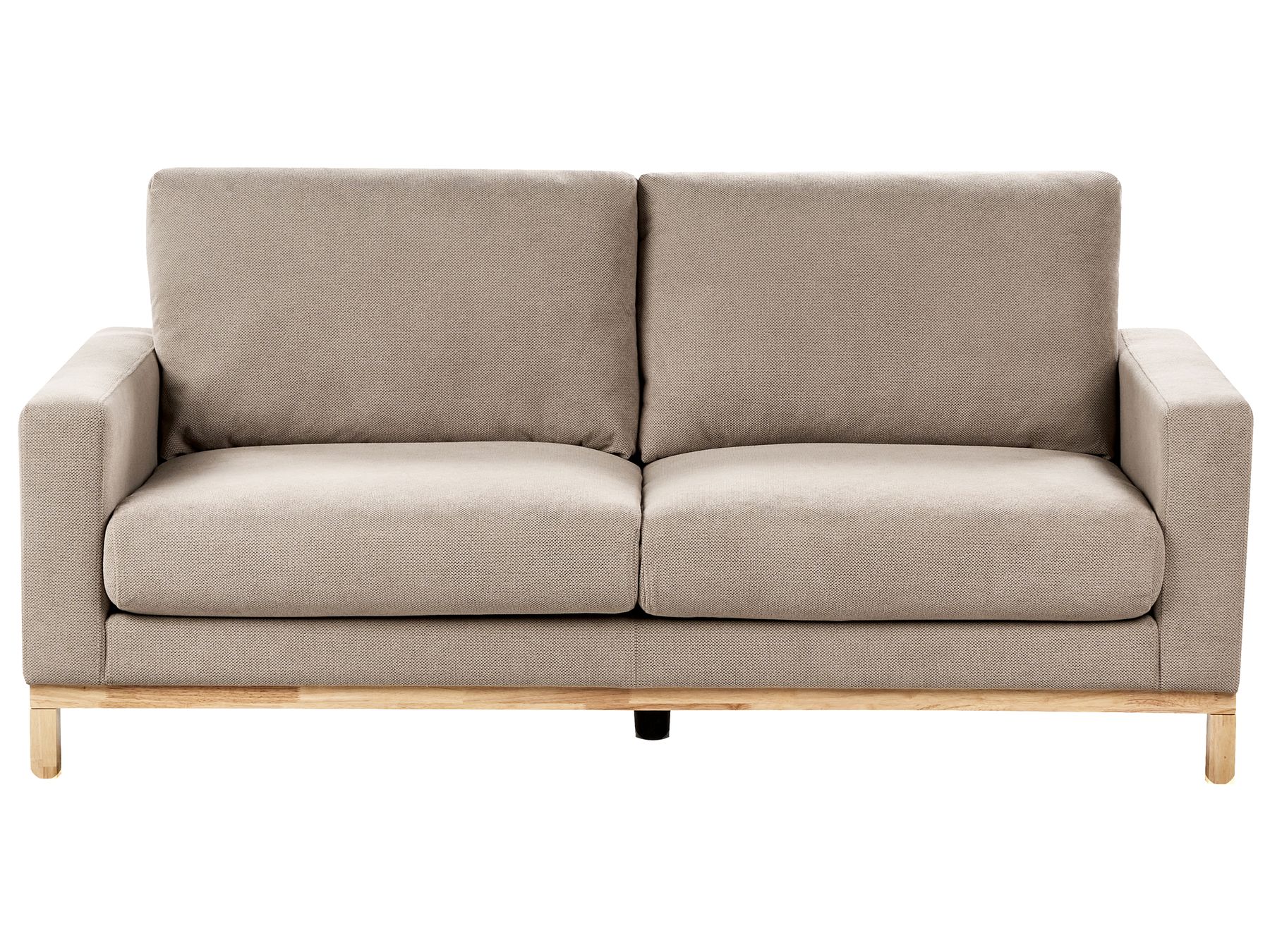 2 Seater Fabric Sofa Taupe SIGGARD