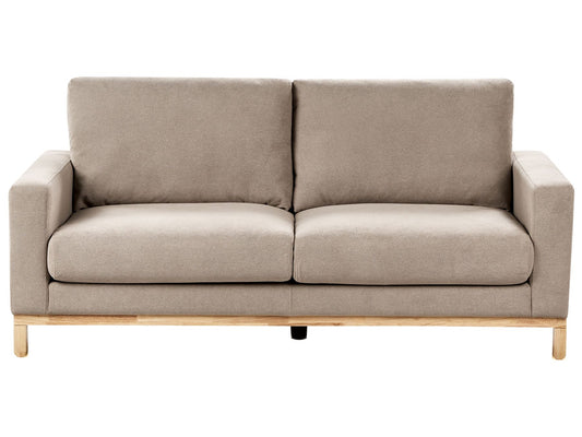 2 Seater Fabric Sofa Taupe SIGGARD