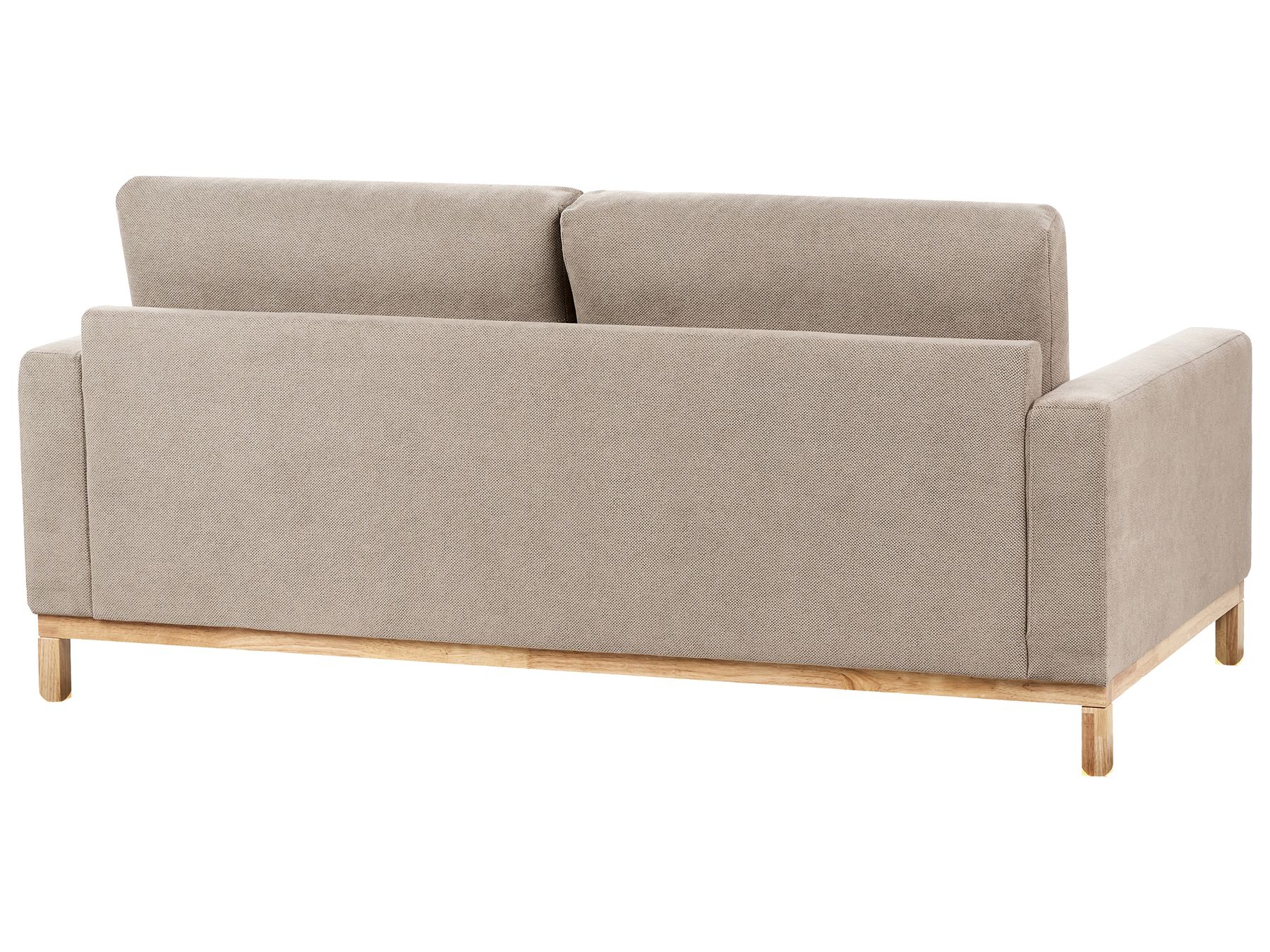 2 Seater Fabric Sofa Taupe SIGGARD