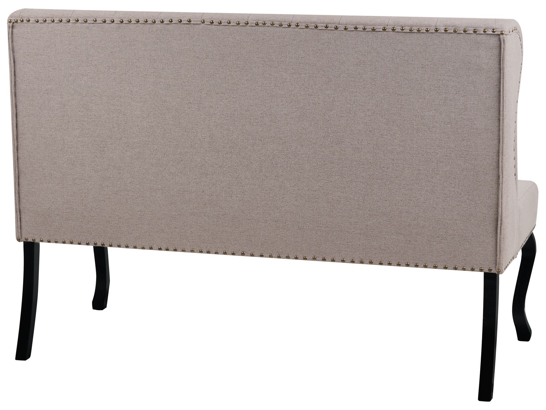 2 Seater Fabric Kitchen Sofa Light Brown TORSBY