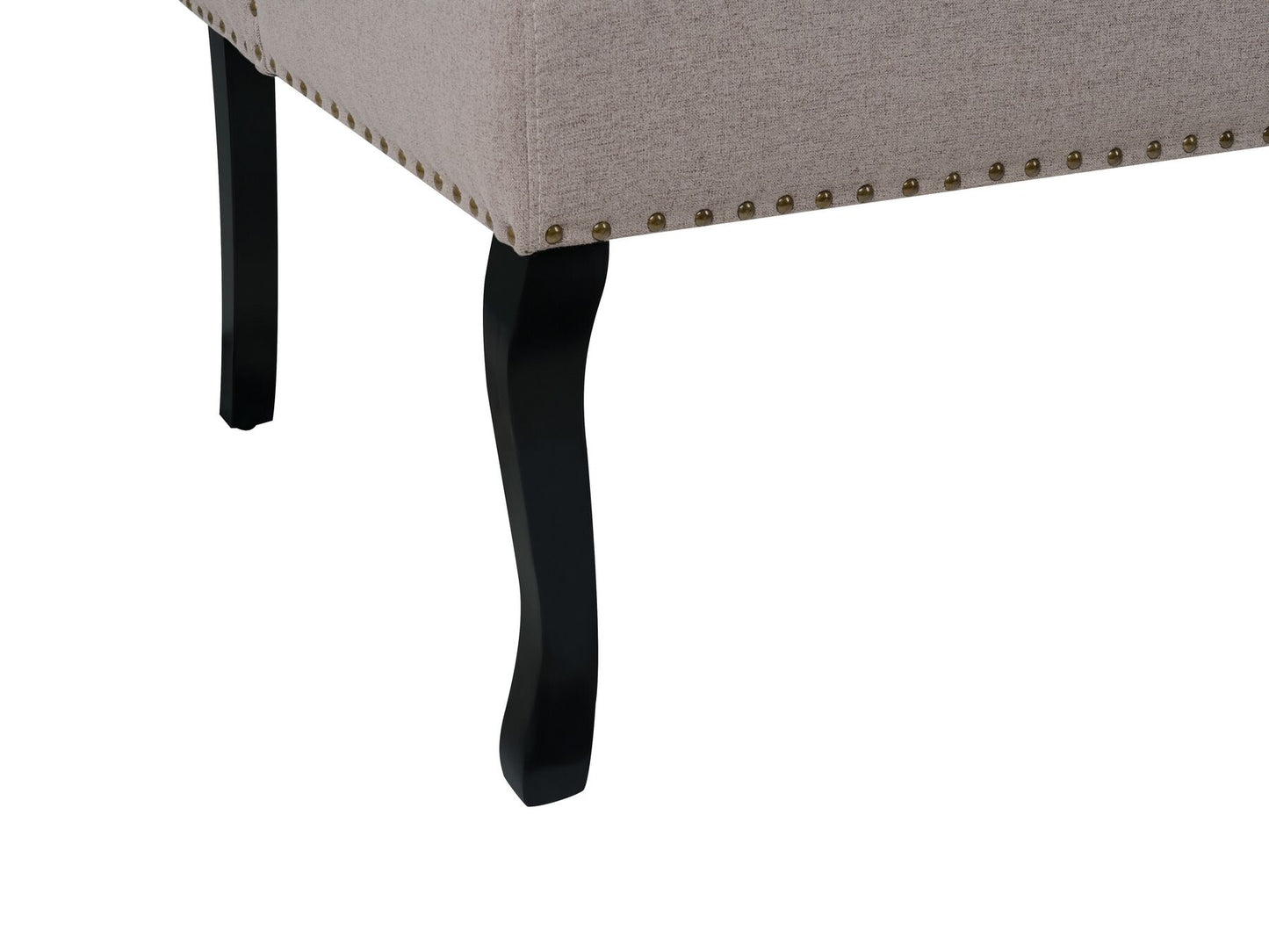 2 Seater Fabric Kitchen Sofa Light Brown TORSBY